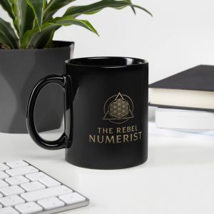 Black Glossy Mug - The Rebel Numerist